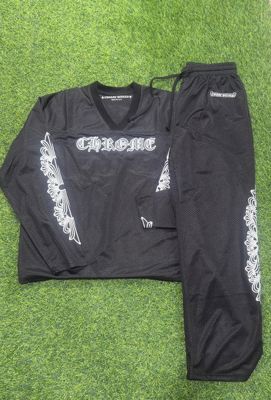 Chrome heart jersey set