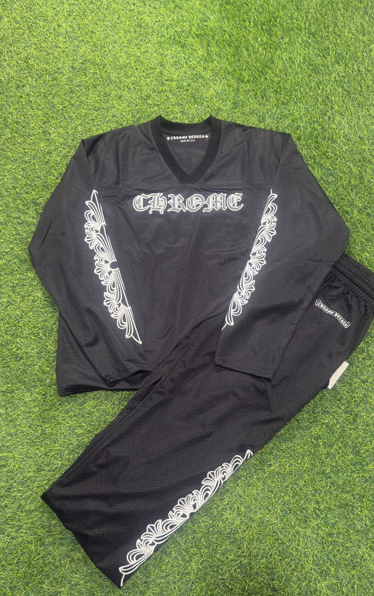 Chrome heart jersey set