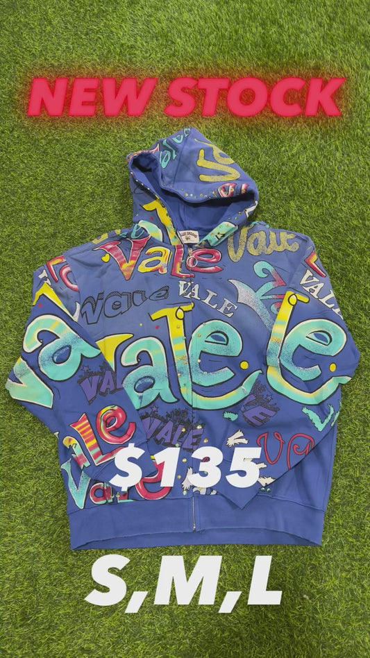 Multicolor Valley dreams hoodie